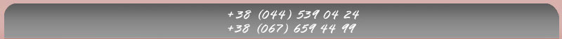 ���� ��������: 
+38 (044) 539 17 48     +38 (044) 539 04 24
+38 (067) 508 84 08     +38 (067) 659 44 99